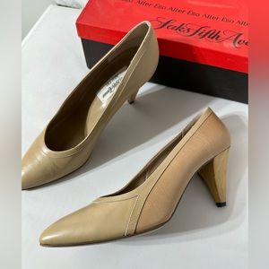 Vintage Saks Fifth Avenue Heels 9.5N